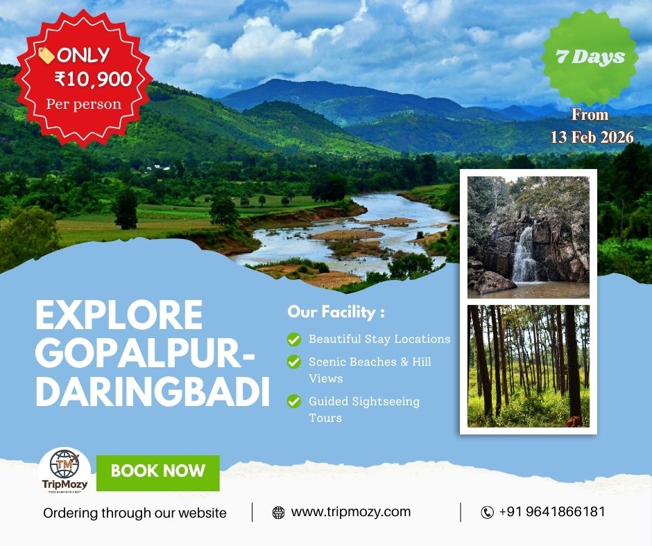 Gopalpur to Daringbadi Tour – Best Odisha Travel Guide & Packages